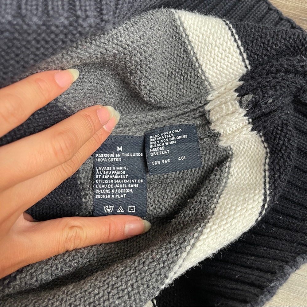 Y2K Nautica Men’s Color Block Knit pullover sweater - Picture 7 of 7